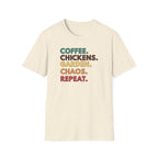Coffee Chickens Garden T-Shirt