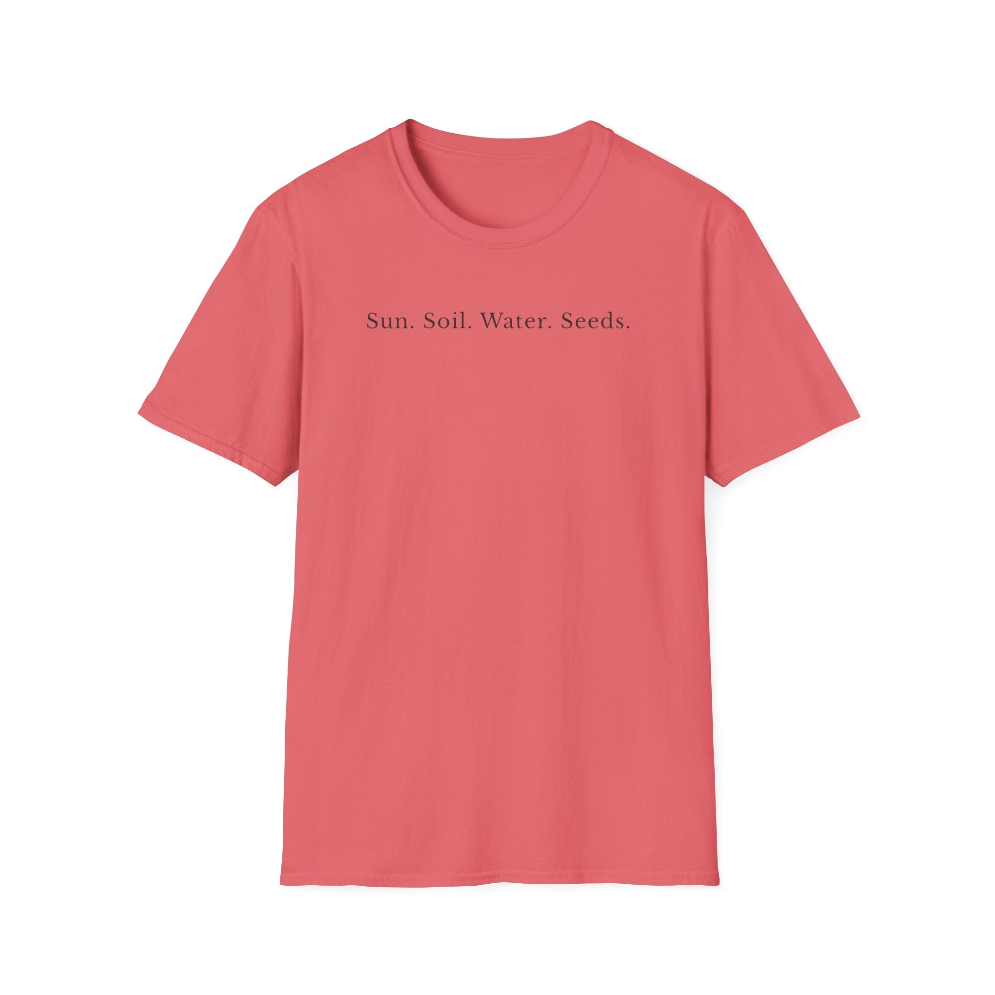 Sun Soil Water Seeds T-Shirt