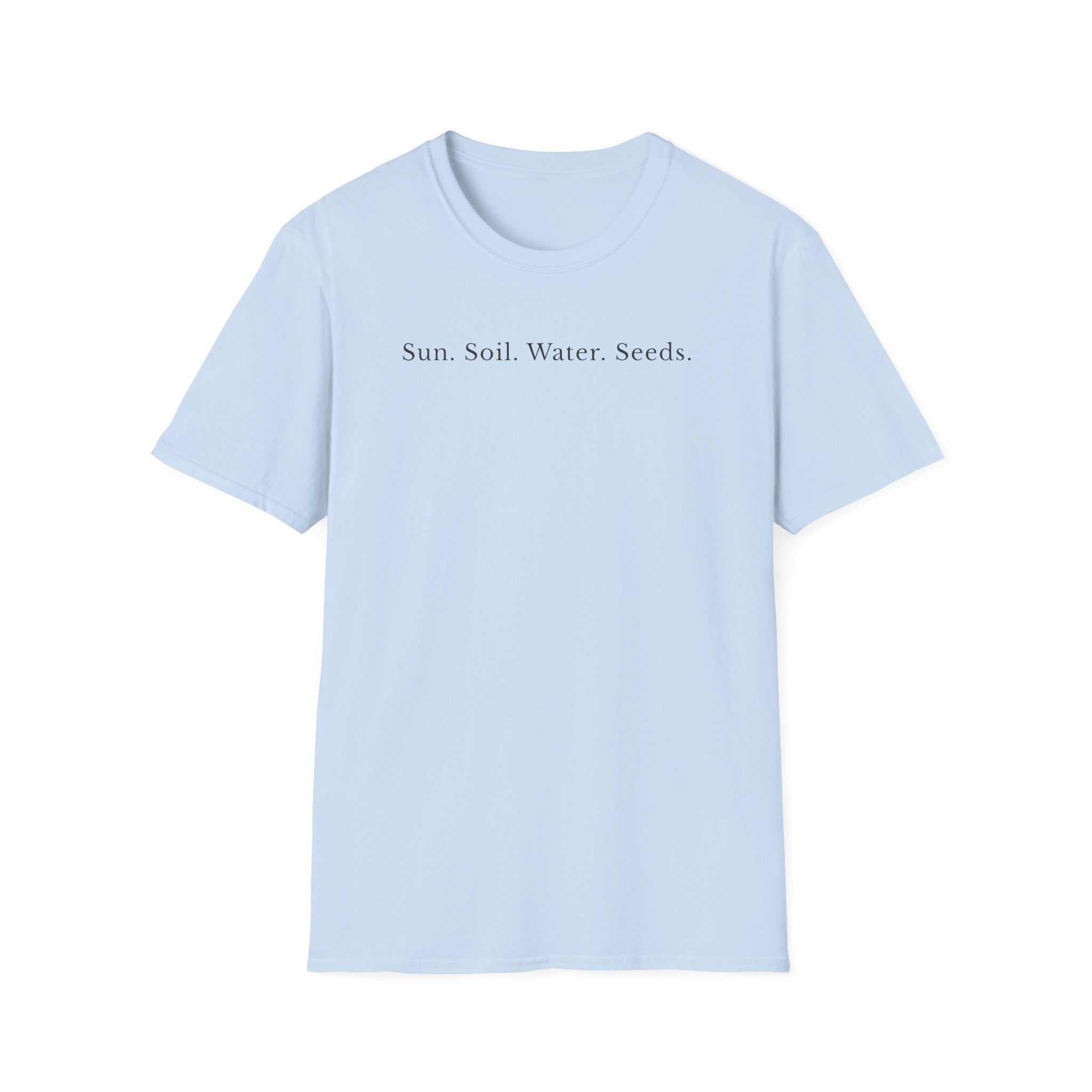 Sun Soil Water Seeds T-Shirt