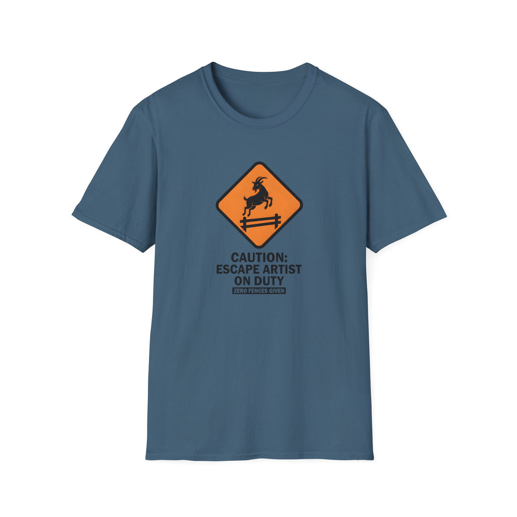 Caution Escape Artist T-Shirt