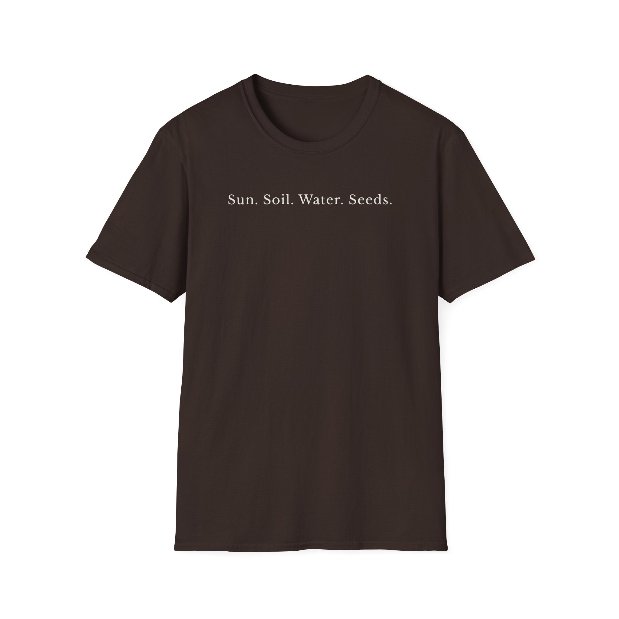 Sun Soil Water Seeds T-Shirt