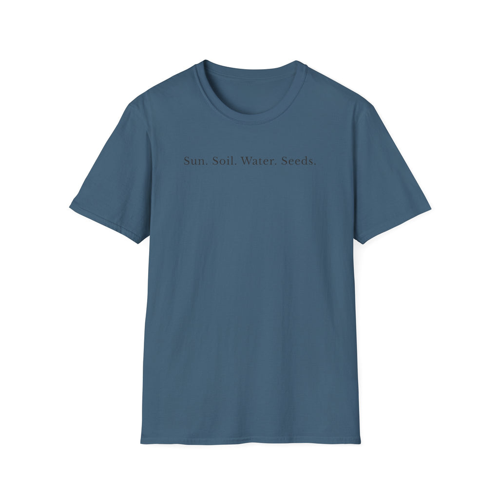 Sun Soil Water Seeds T-Shirt
