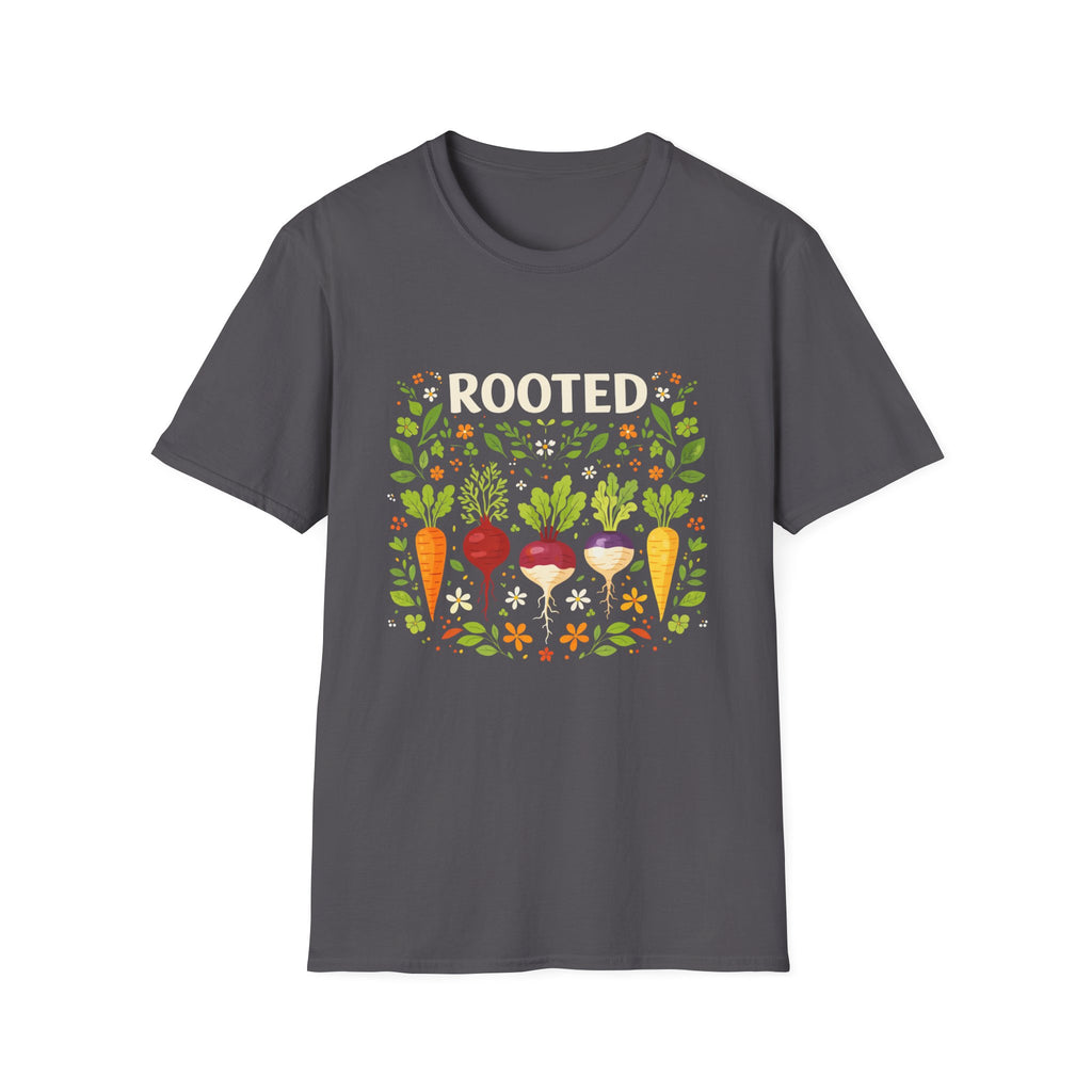 Rooted Light Text T-Shirt