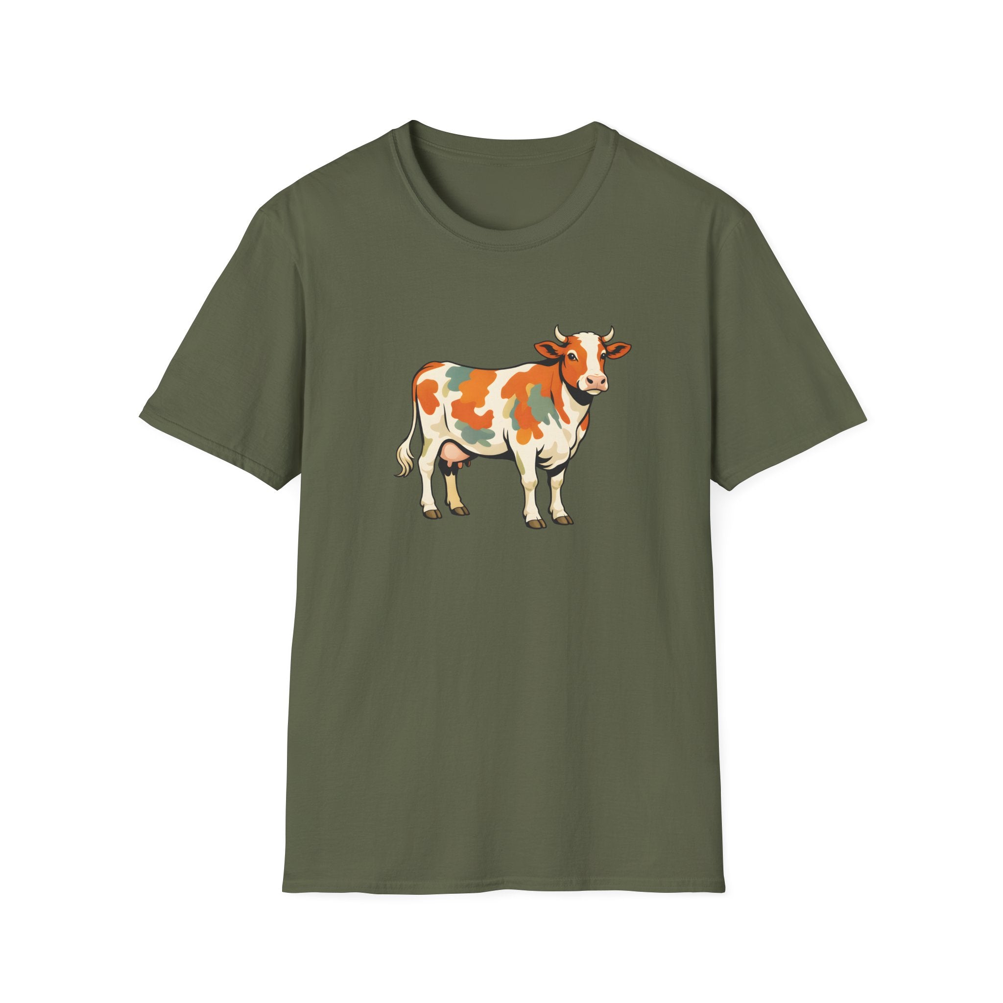 Modern Folk Cow T-Shirt