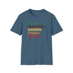 Coffee Chickens Garden T-Shirt