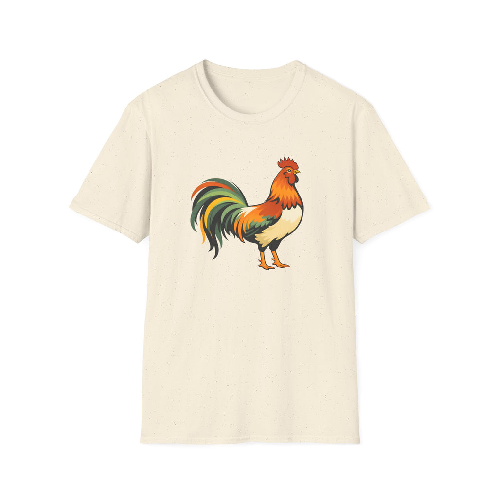 Modern Folk Rooster T-Shirt