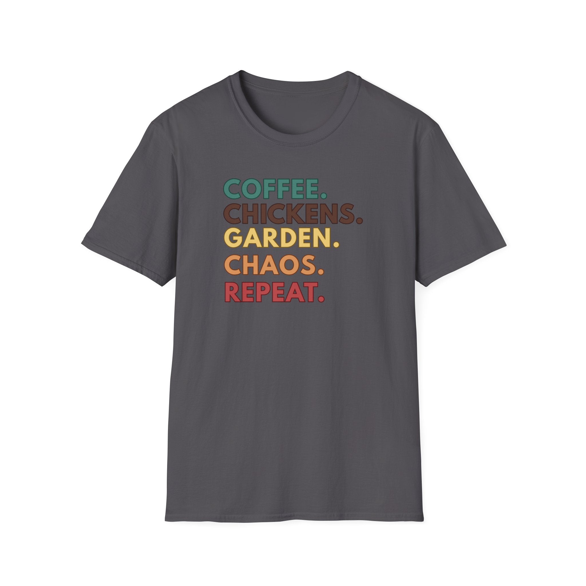 Coffee Chickens Garden T-Shirt