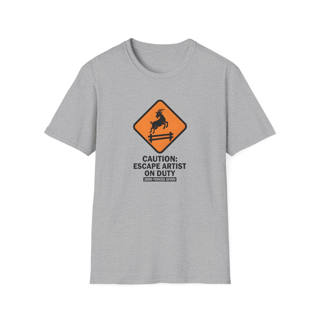 Caution Escape Artist T-Shirt