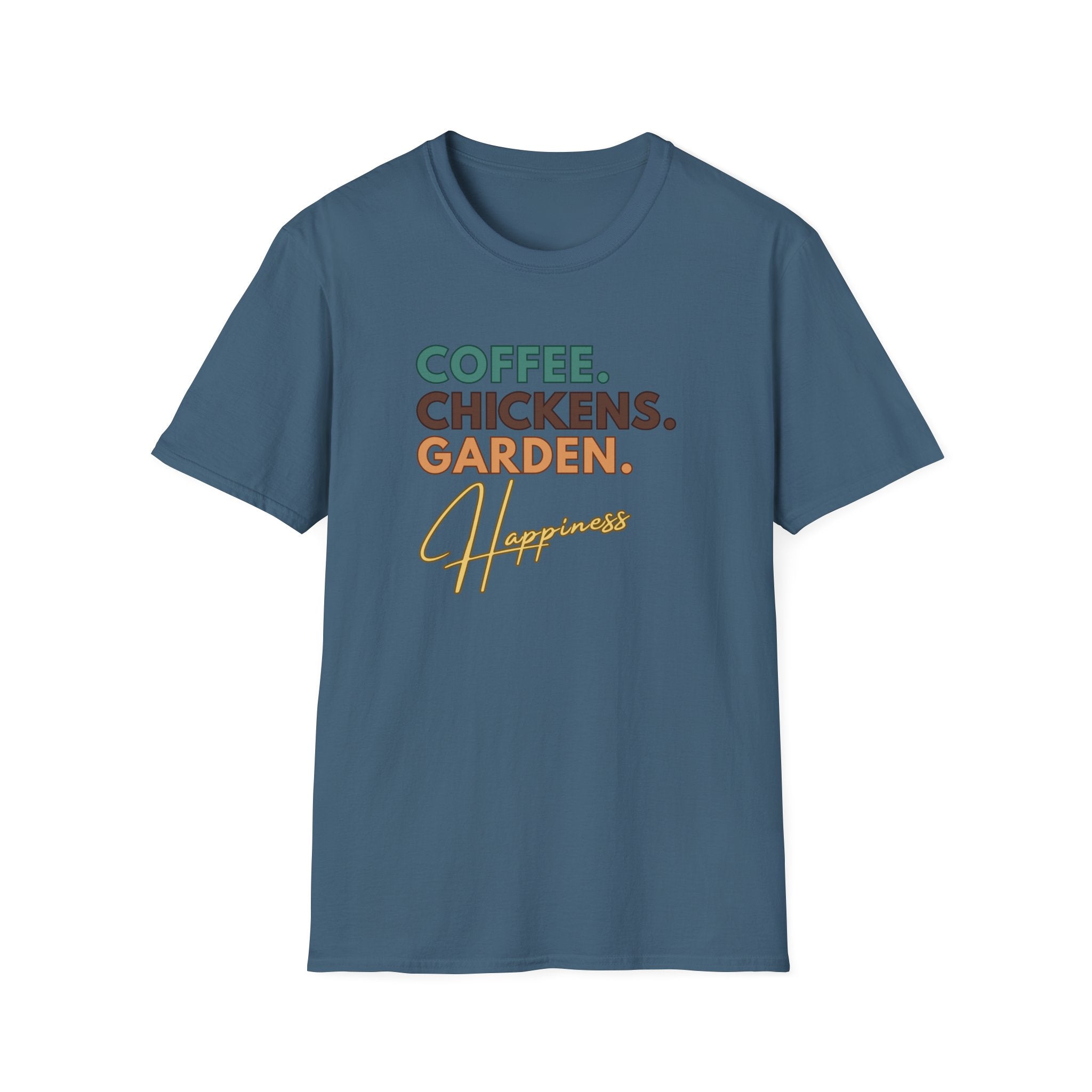 Coffee Chickens Happiness T-Shirt