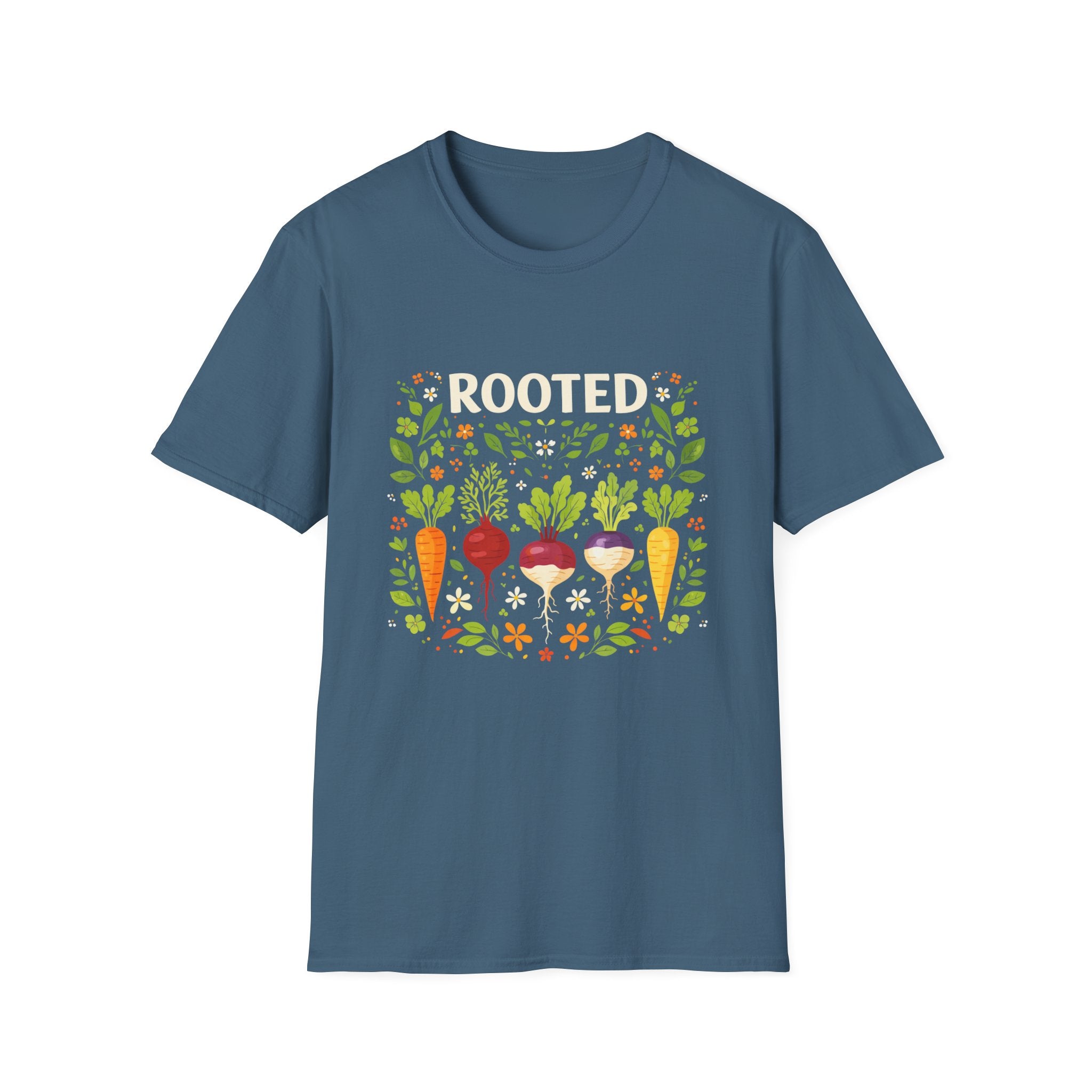 Rooted Light Text T-Shirt