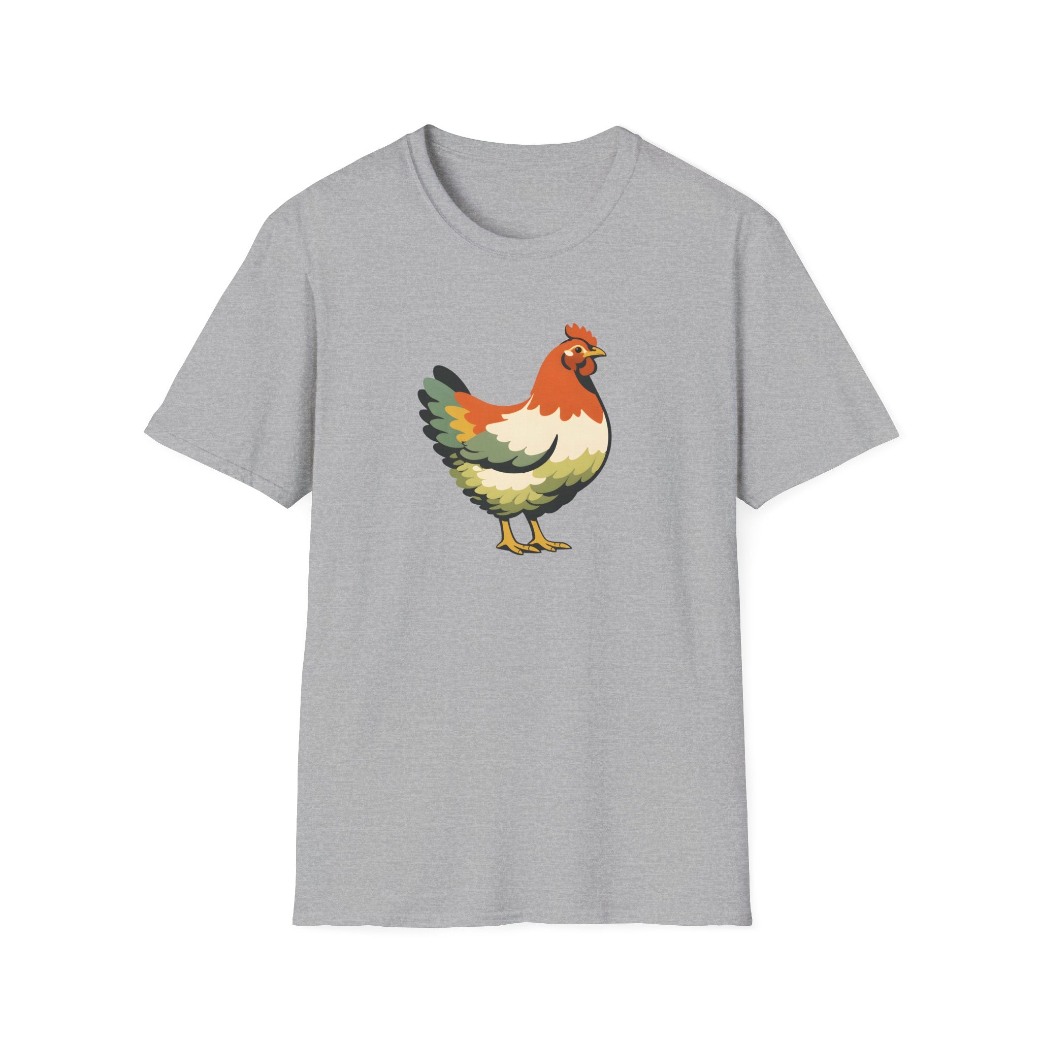 Modern Folk Chicken T-Shirt