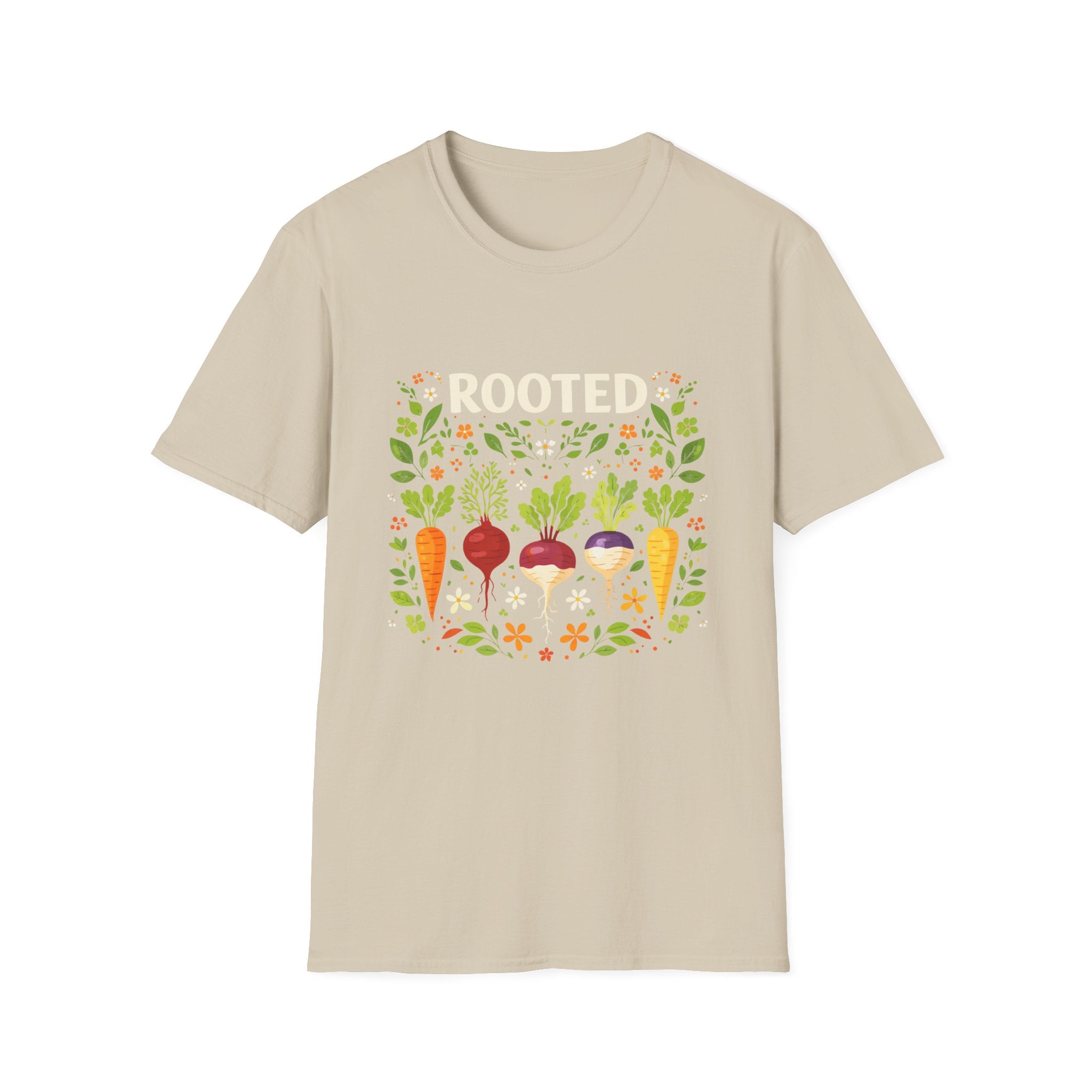 Rooted Light Text T-Shirt