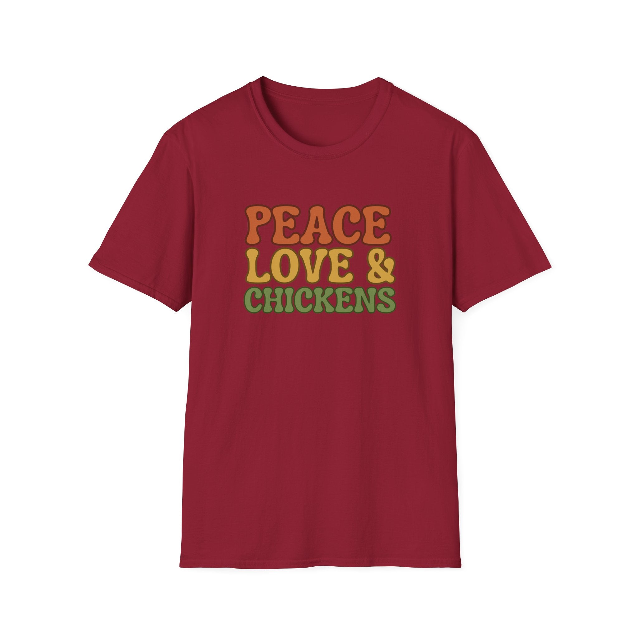 Peace Love & Chickens T-Shirt
