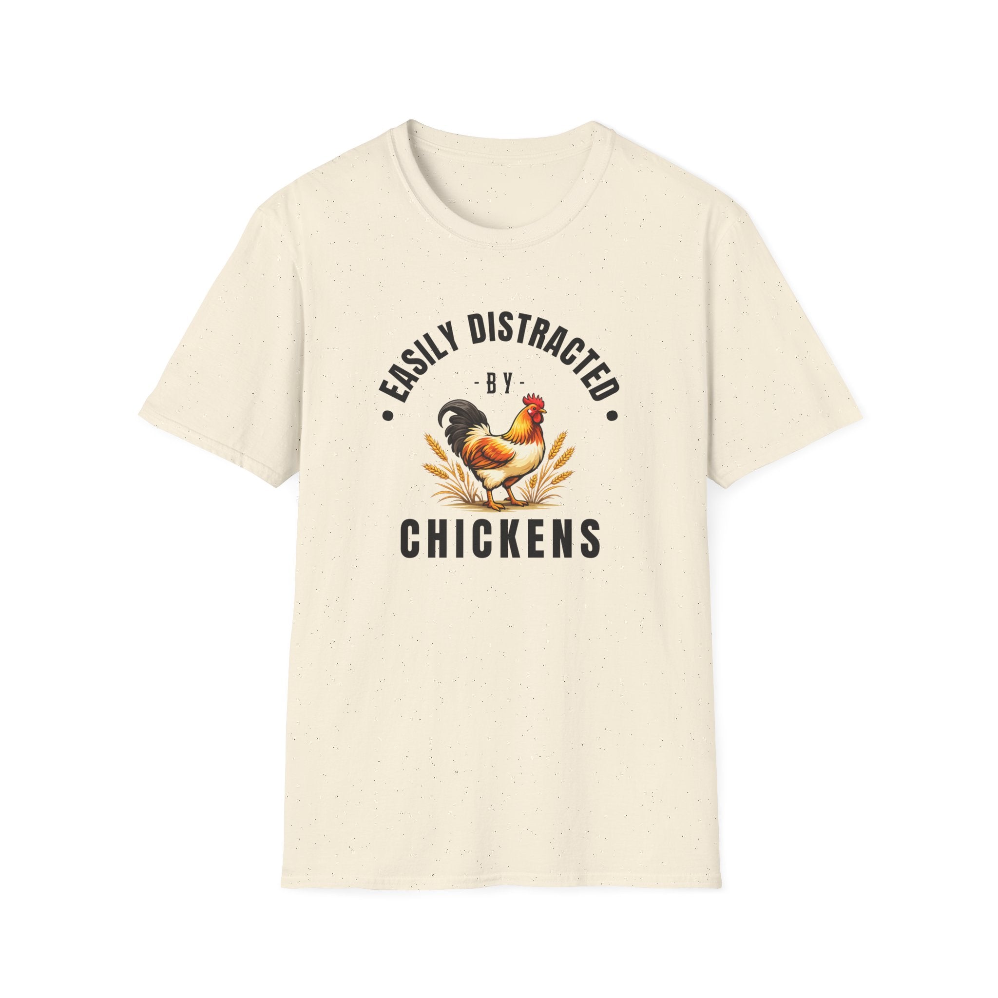 Easily Distracted by Chickens T-Shirt