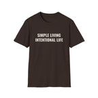 Simple Living Intentional Life T-Shirt