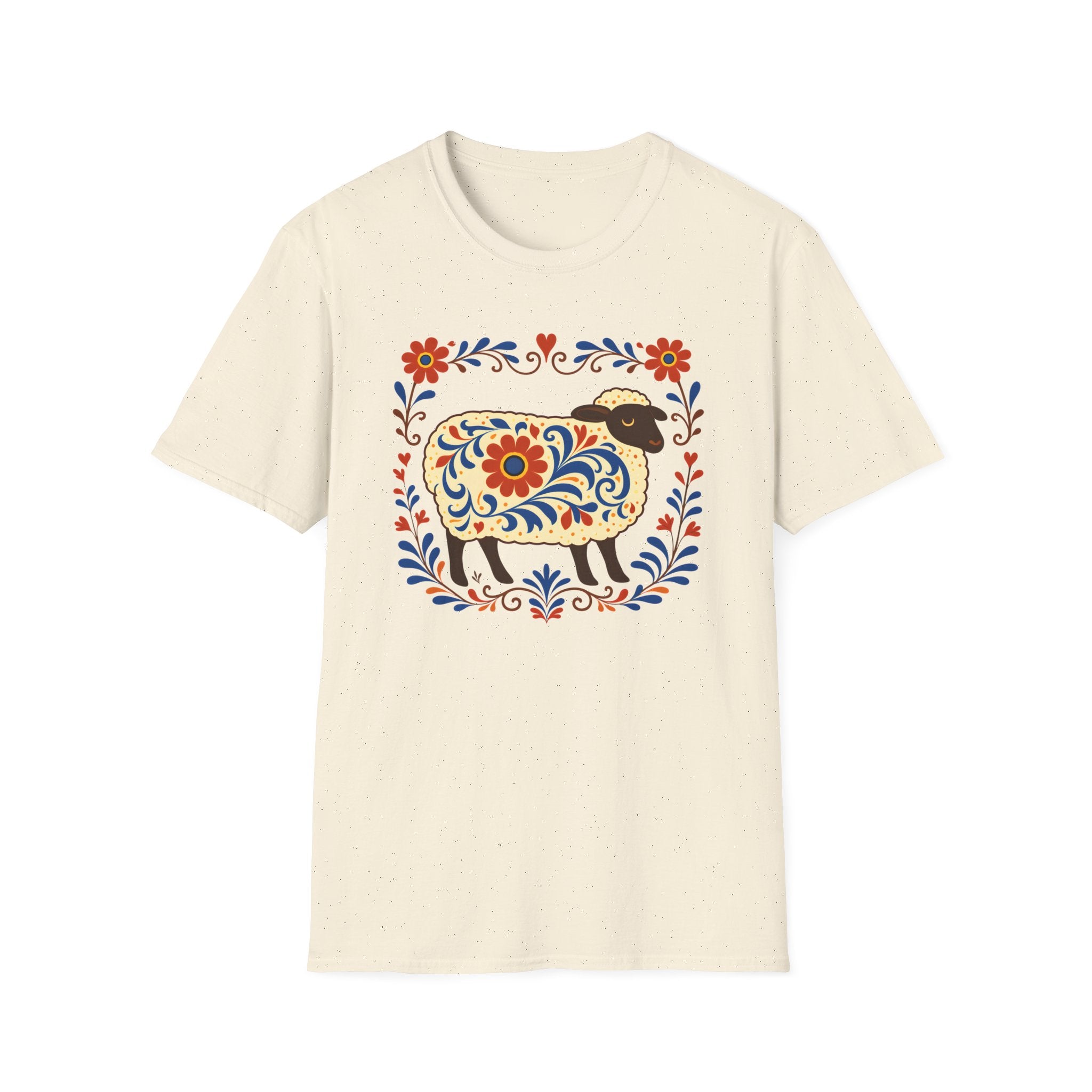 Folk Art Sheep T-Shirt