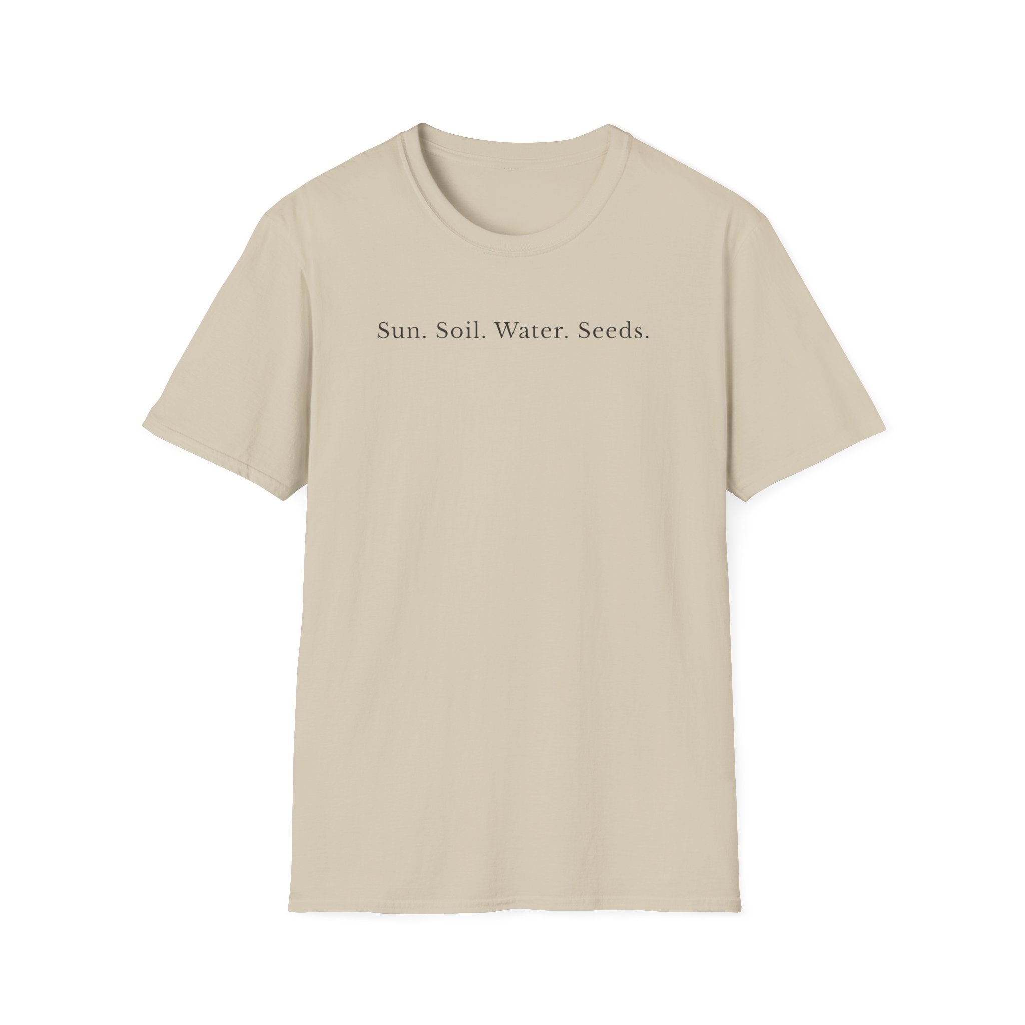 Sun Soil Water Seeds T-Shirt