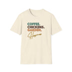 Coffee Chickens Happiness T-Shirt