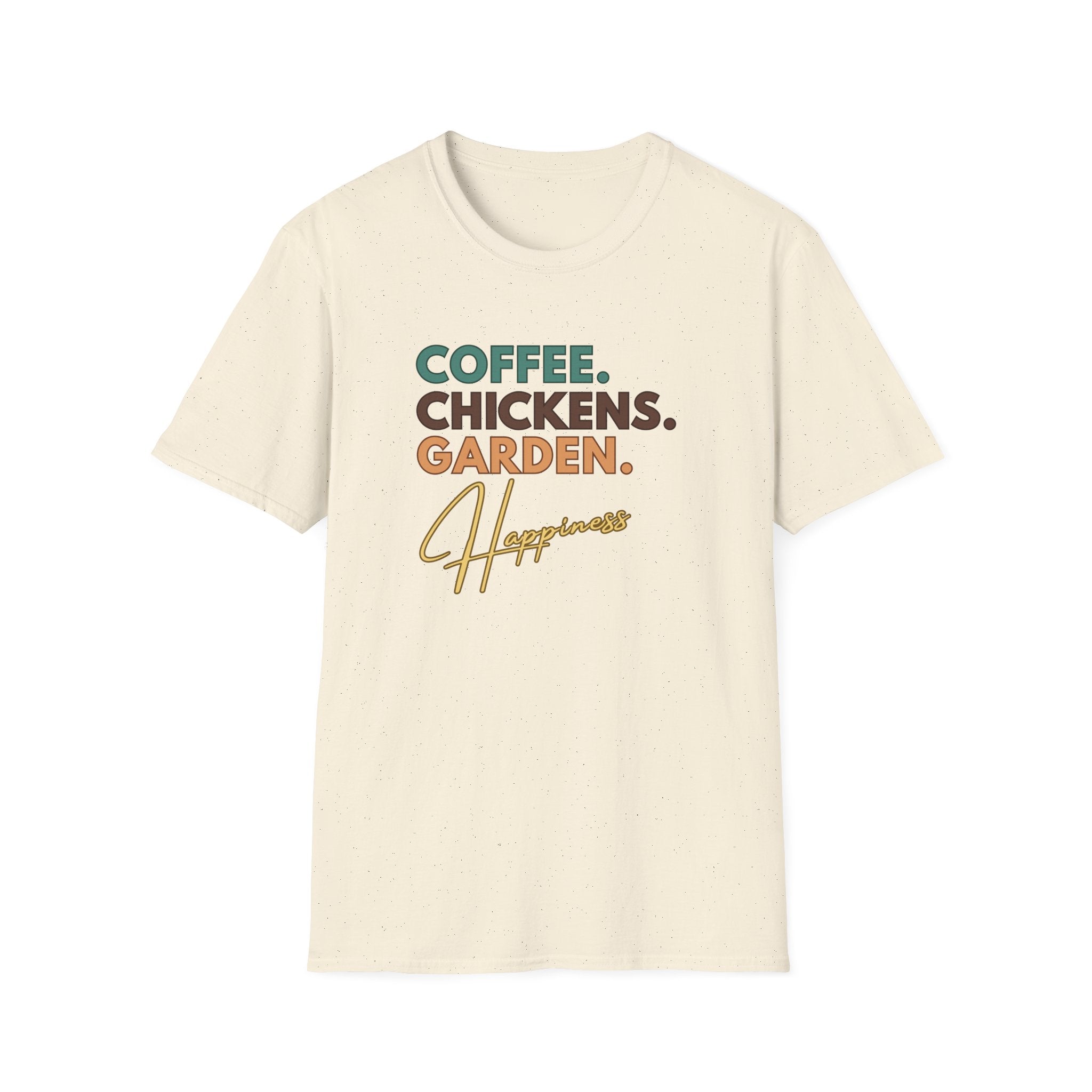 Coffee Chickens Happiness T-Shirt