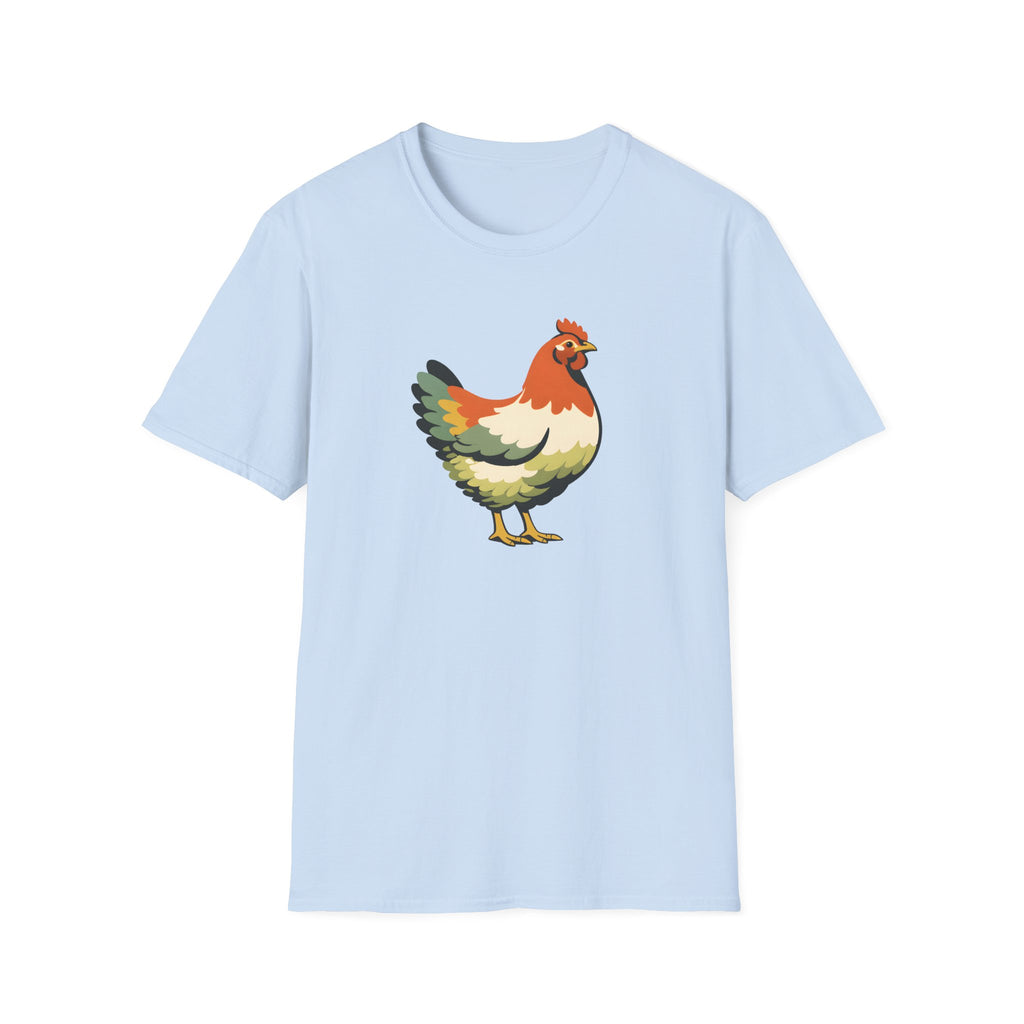 Modern Folk Chicken T-Shirt