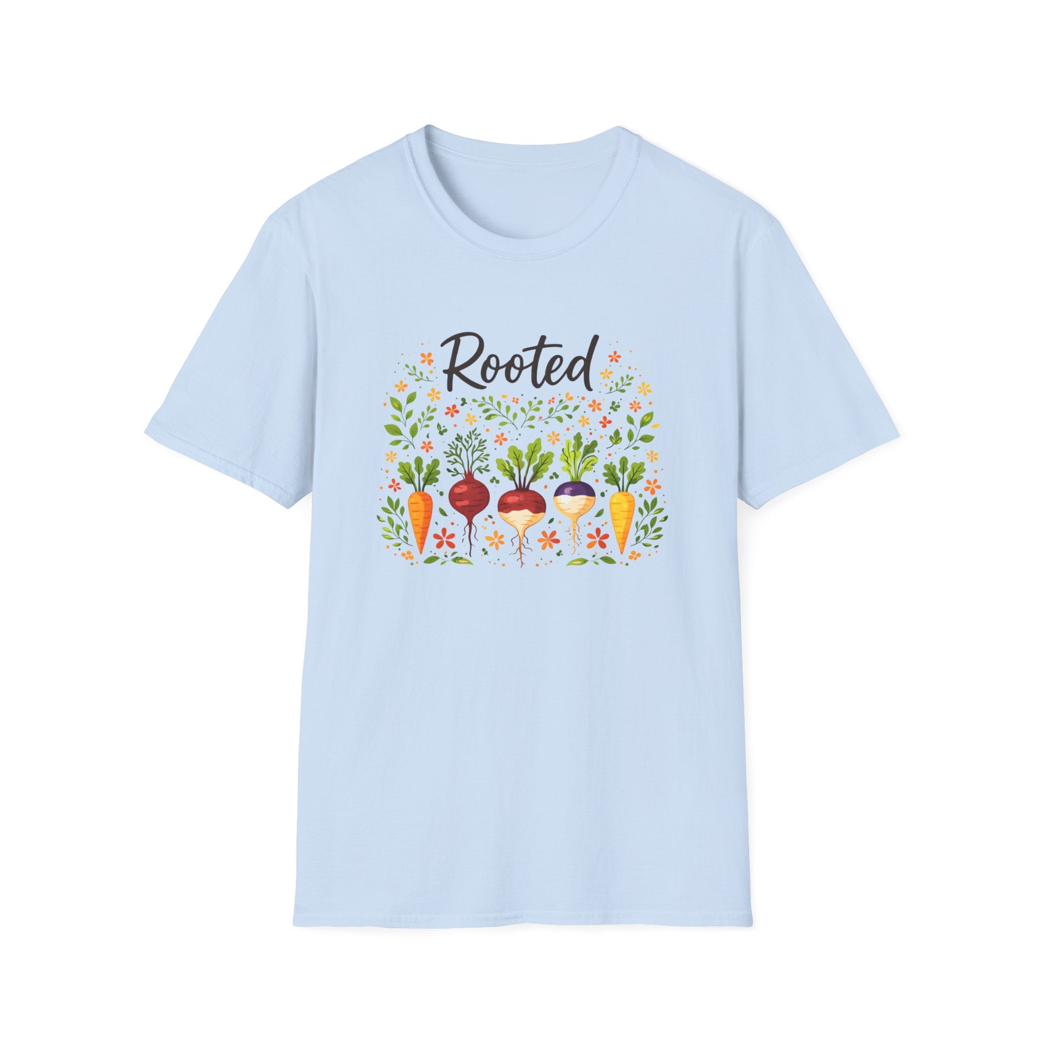 Rooted Dark Text T-Shirt