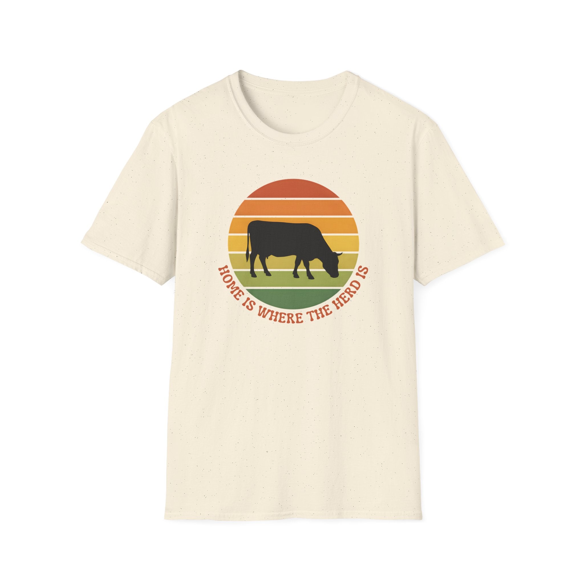 Home is Where the Herd is Retro T-Shirt
