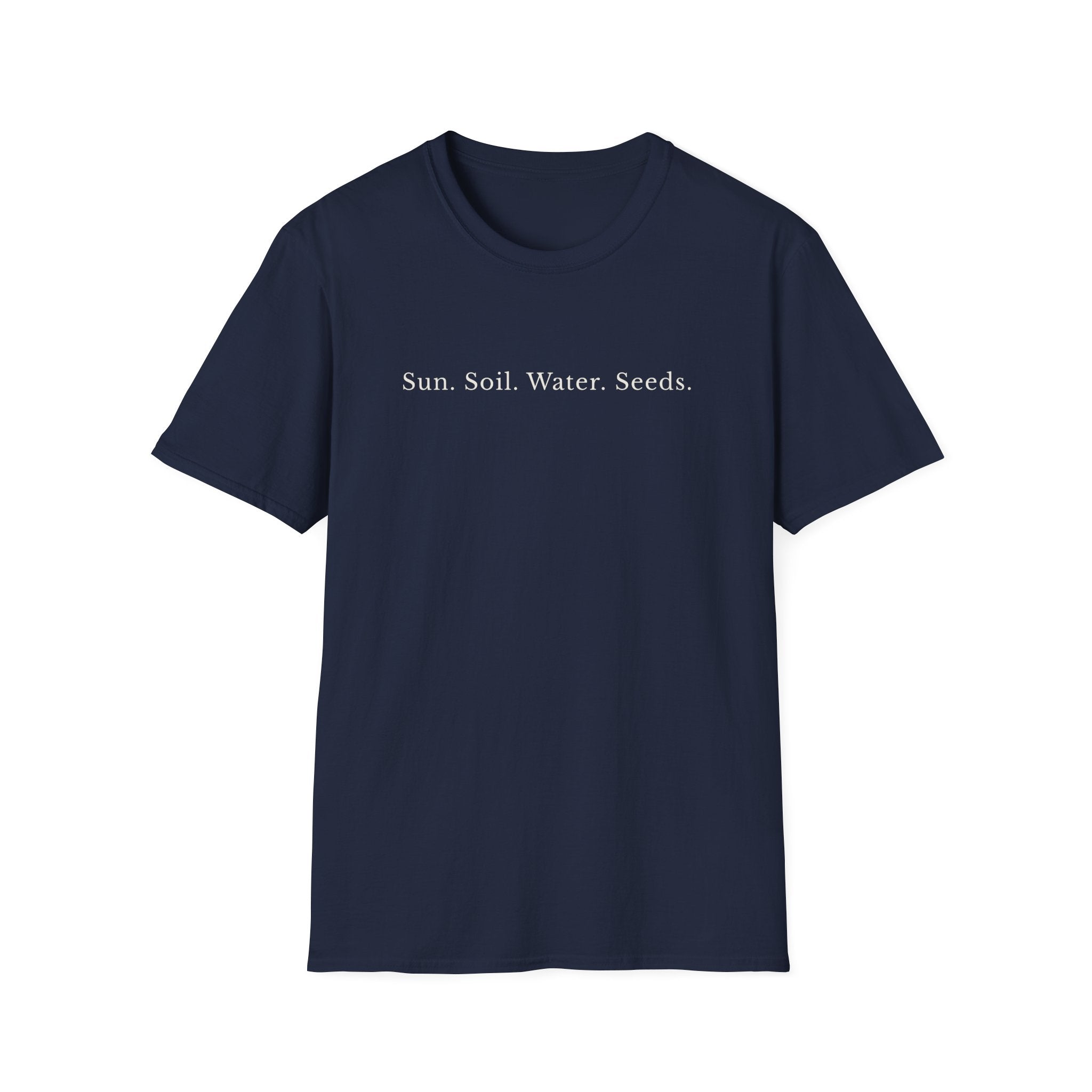 Sun Soil Water Seeds T-Shirt