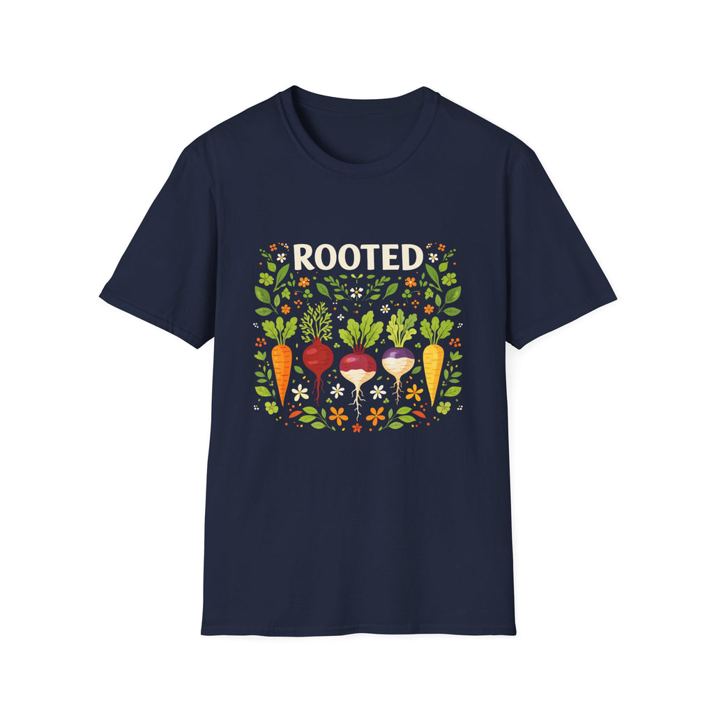 Rooted Light Text T-Shirt