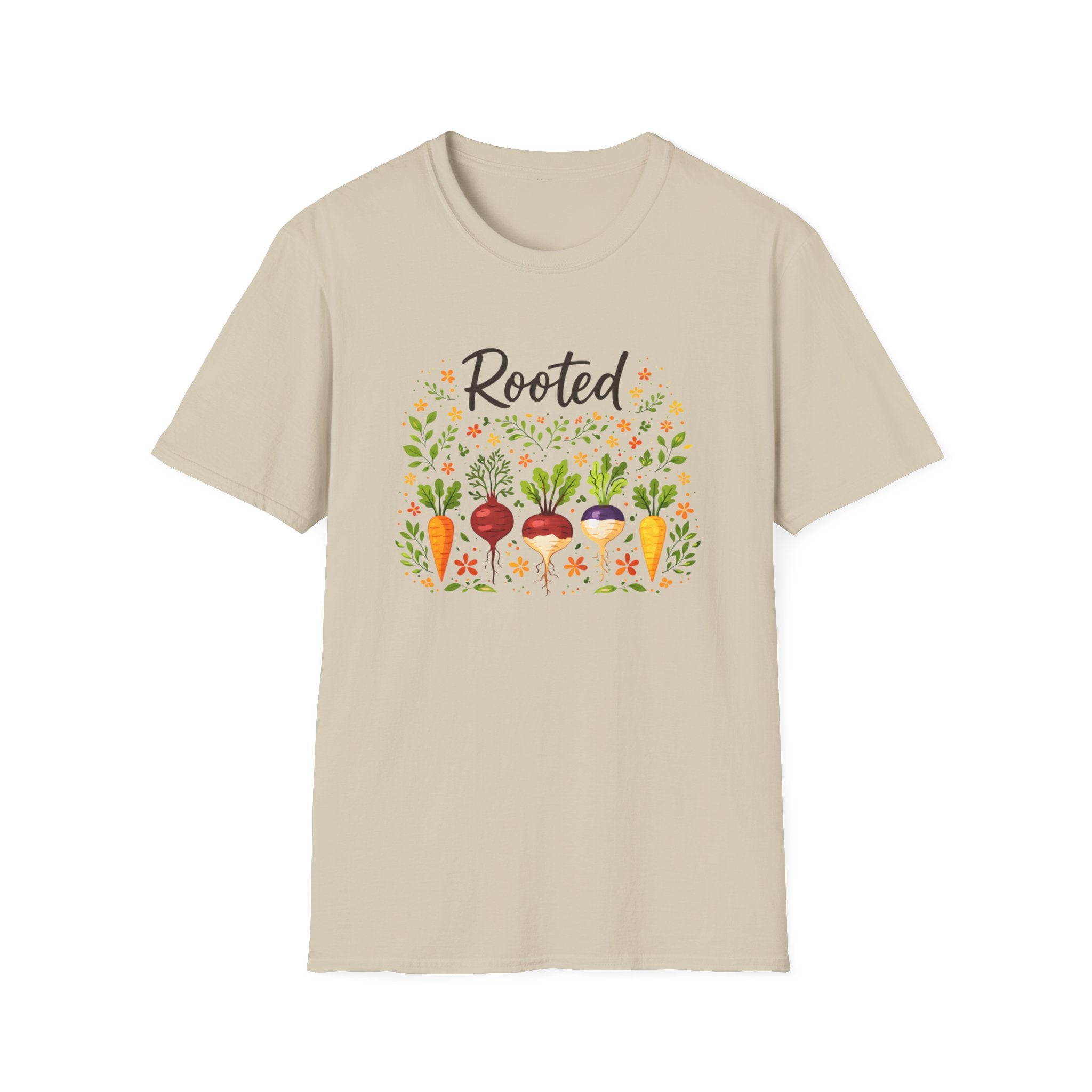 Rooted Dark Text T-Shirt
