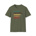 Coffee Chickens Garden T-Shirt