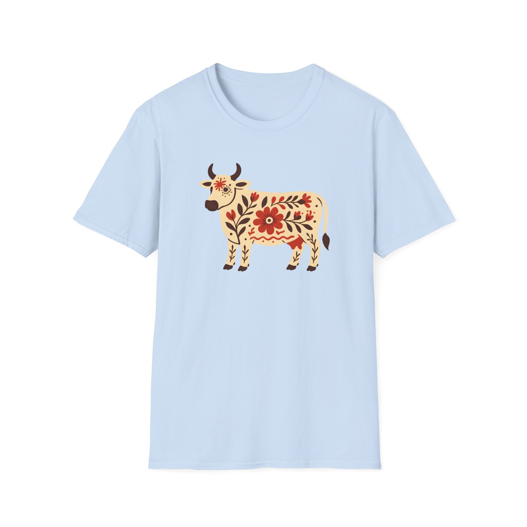 Folk Art Cow T-Shirt