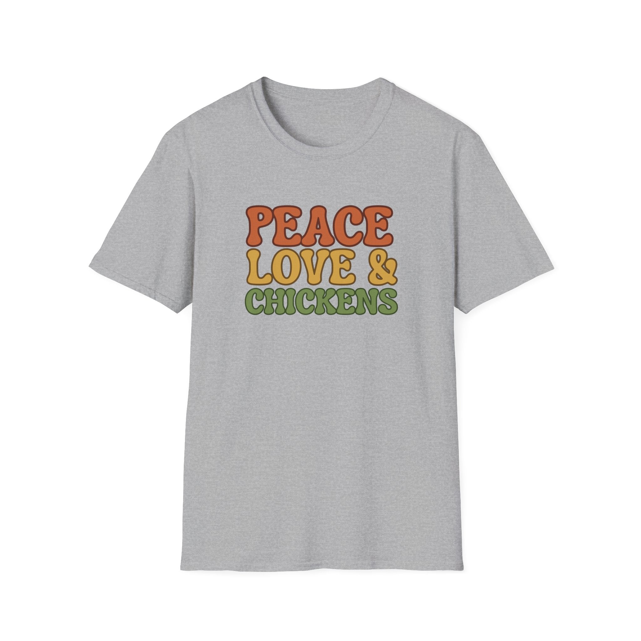 Peace Love & Chickens T-Shirt
