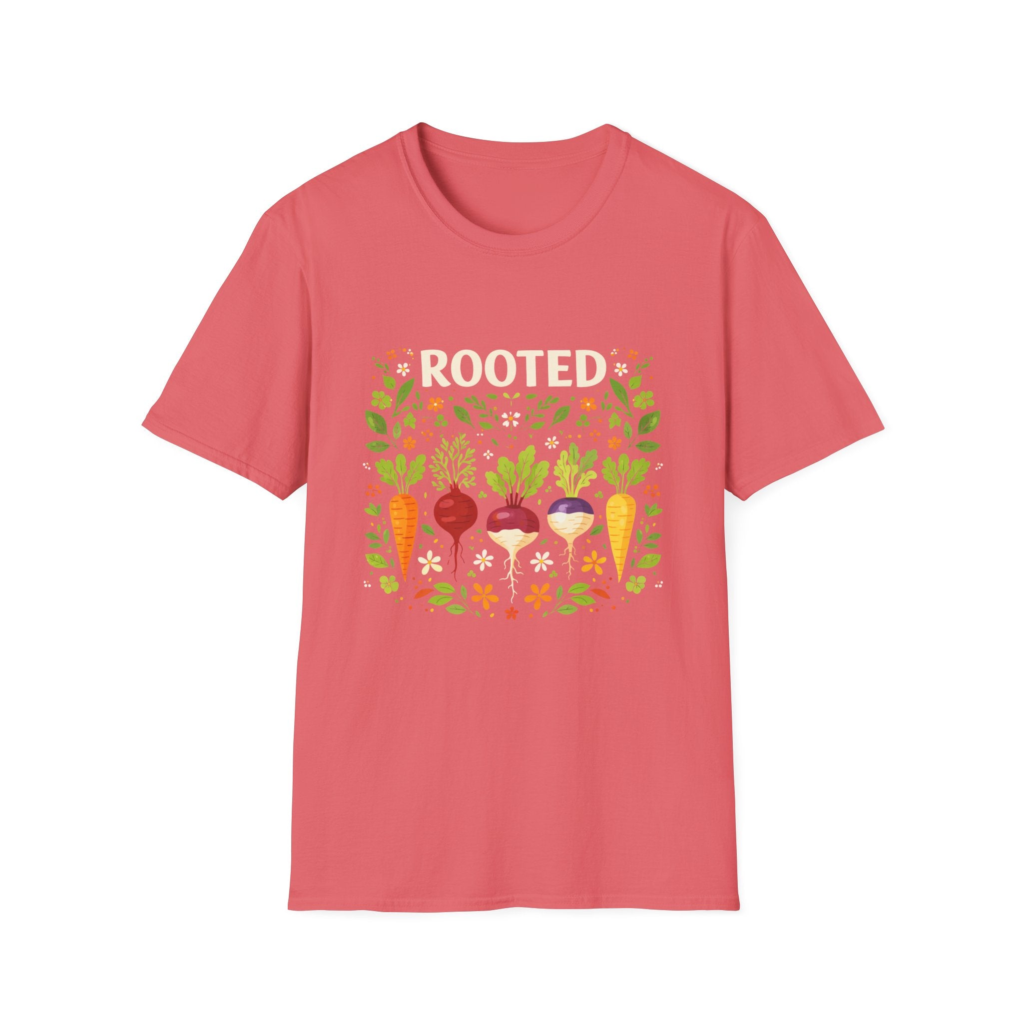 Rooted Light Text T-Shirt