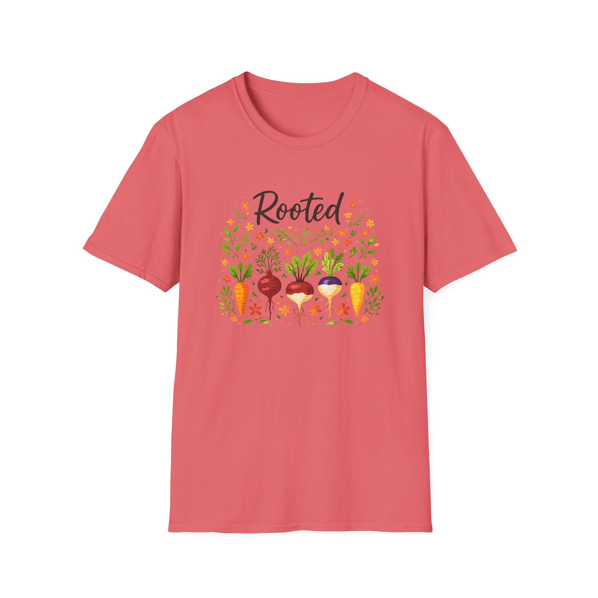 Rooted Dark Text T-Shirt