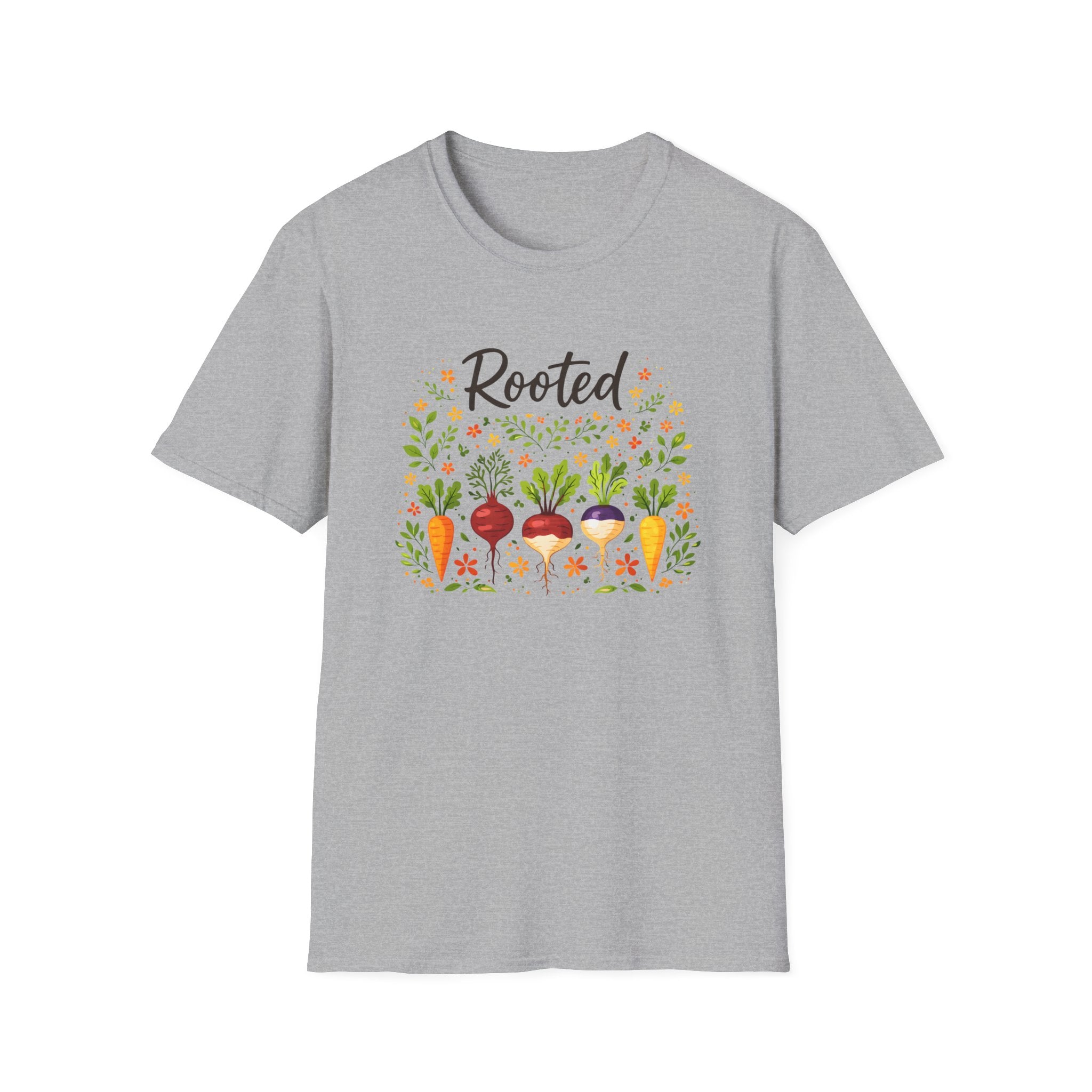Rooted Dark Text T-Shirt