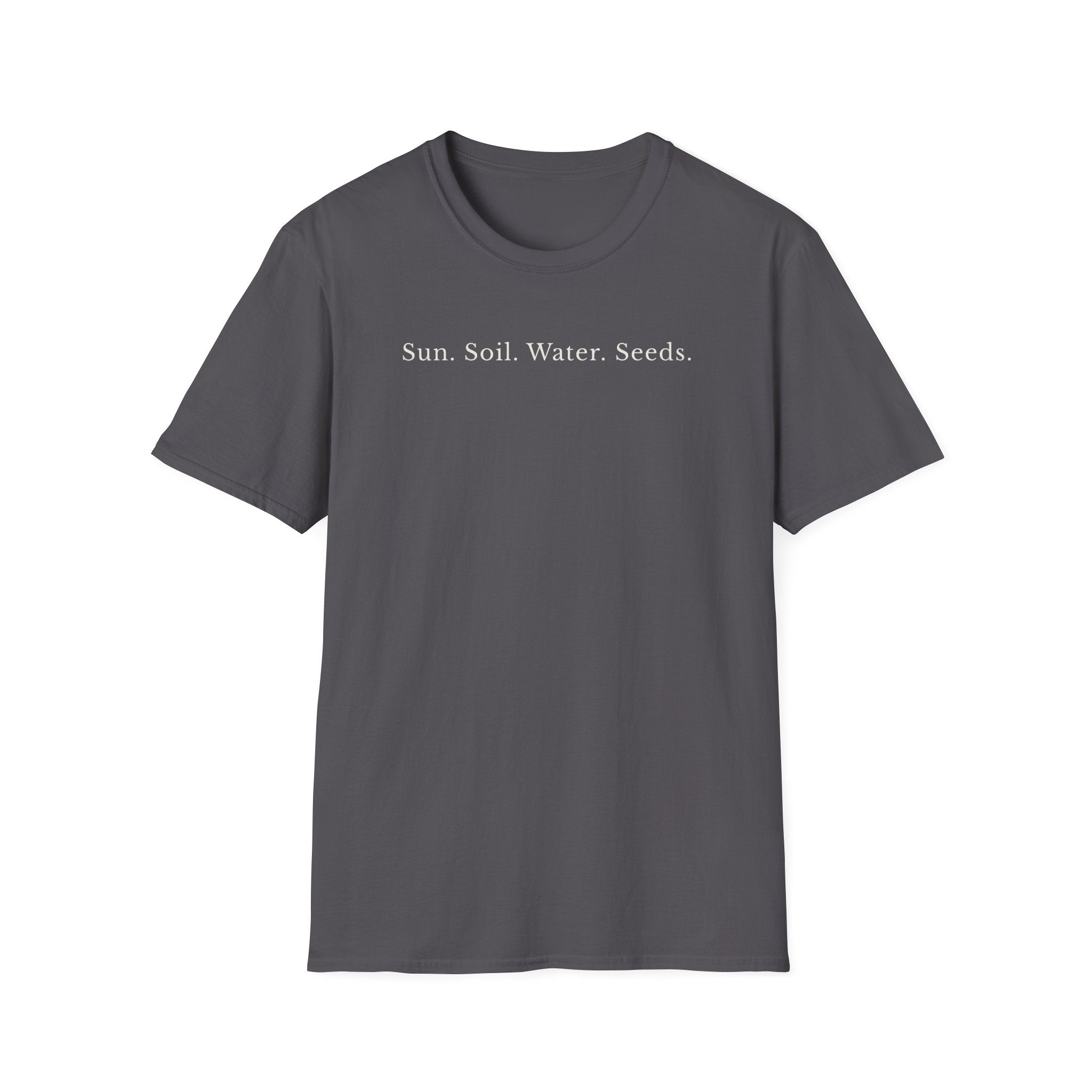 Sun Soil Water Seeds T-Shirt