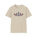 Blue & Orange Chickens T-Shirt